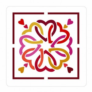 Трафарет Event Design "Квилт" КВ-24, 15х15 см